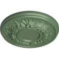 thumbnail image 3 of Ekena Millwork 7 1/2"OD x 1 1/8"P Odessa Ceiling Medallion (Fits Canopies up to 2 1/2"), Hand-Painted Athenian Green, 3 of 7