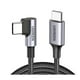 thumbnail image 1 of Cable Datos UGREEN USB-C a USB-C Ángulo 90 2m trenzado Universal 100W Negro Ugreen, 1 of 8