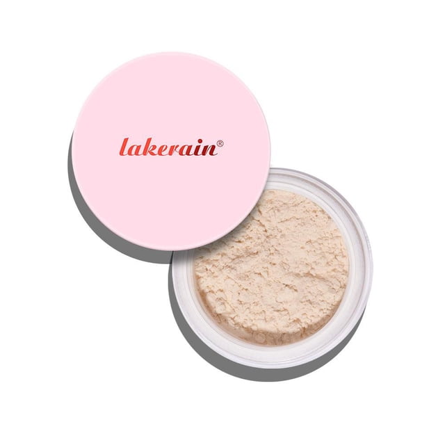 EZLIFE Polvo fijador difuminador Lakerain Beauty Pink Setting Powder Nuevo de W4Y0