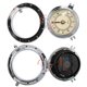 thumbnail image 2 of 1 Pieza de Decoración de Reloj Vintage para Navegación RV Yate Barco SUV Macarena Reloj de cuarzo retro, 2 of 8