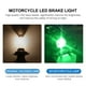 thumbnail image 5 of Focos Freno Flash Stop Lámparas Intermitente Coche Luz trasera para coches Motocicleta Verde, 5 of 6