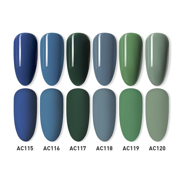 Beautilux Gel Lote de esmaltes de uñas Soak Off UV LED Semi permanente Nails Gels Kit Lacquer Nail Art Design Barniz Venta al por mayor Juego de 6 Tan Jianjun unisex