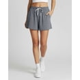 thumbnail image 2 of Real Essentials 3 Pack: Womens Ultra-Soft Athletic Lounge Casual Sweat Shorts with Pockets (Available in Plus Size), 2 of 6