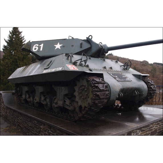 24"x36" Gallery Poster, Achilles Tank Destroyer Mk10 at La Roche en Ardenne, Belgium pic4