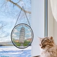 thumbnail image 5 of Leaning Tower of Pisa Italy Stained Glass Suncatcher Window Hanging – Christmas 2025 Window Hanging Keepsake for Travel Adventures, Great Gift for Families, Friends or Couples, 5 of 5