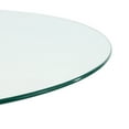 thumbnail image 5 of Modern Glass dining table, Clear Bar Table with Metal Legs, Round Tempered Glass Side Table with 31.5 Inch Table Top for Kitchen/Dining Room/Living Room, Gold, 5 of 9