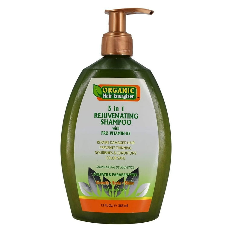 ORGANIC HAIR ENERGIZER 5 IN 1 Rejuvenating Shampoo (13oz) ORGANIC HAIR ENERGIZER 5 IN 1 Rejuvenating Shampoo (13oz)