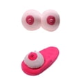 thumbnail image 1 of Almohada Cojín + Zapatillas de tetas Broma Broma para despedida de, 1 of 9