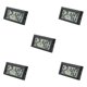 thumbnail image 1 of Ounissouiy Mini Car Clock Self-Adhesive Bracket Vehicle Electronic Clock Digital Type2, 1 of 1