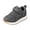 Gray, variant on pwidon Toddler Velcro Sneakers Breathable Non Slip Gum Sole Casual Walking School Shoes for Boys Girls Pink 21