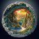 thumbnail image 1 of Puzzle de madera Jigfoxy 3D Visual Forest para adultos, 505 piezas, 1 of 7