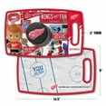 thumbnail image 2 of YouTheFan NHL Detroit Red Wings Retro Series Cutting Board, 2 of 4