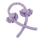 thumbnail image 3 of Vogacara Cinta para rizar el cabello, rodillo para el cabello de espuma sin calor, pinza para el cabello, diadema envolvente portátil reutilizable, Cuidado del cabello Violeta Vogacara CE000686-02, 3 of 6