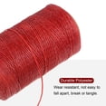 thumbnail image 4 of Unique Bargains Upholstery Sewing Thread 260m Polyester with 30pcs Needles, Red, 4 of 6