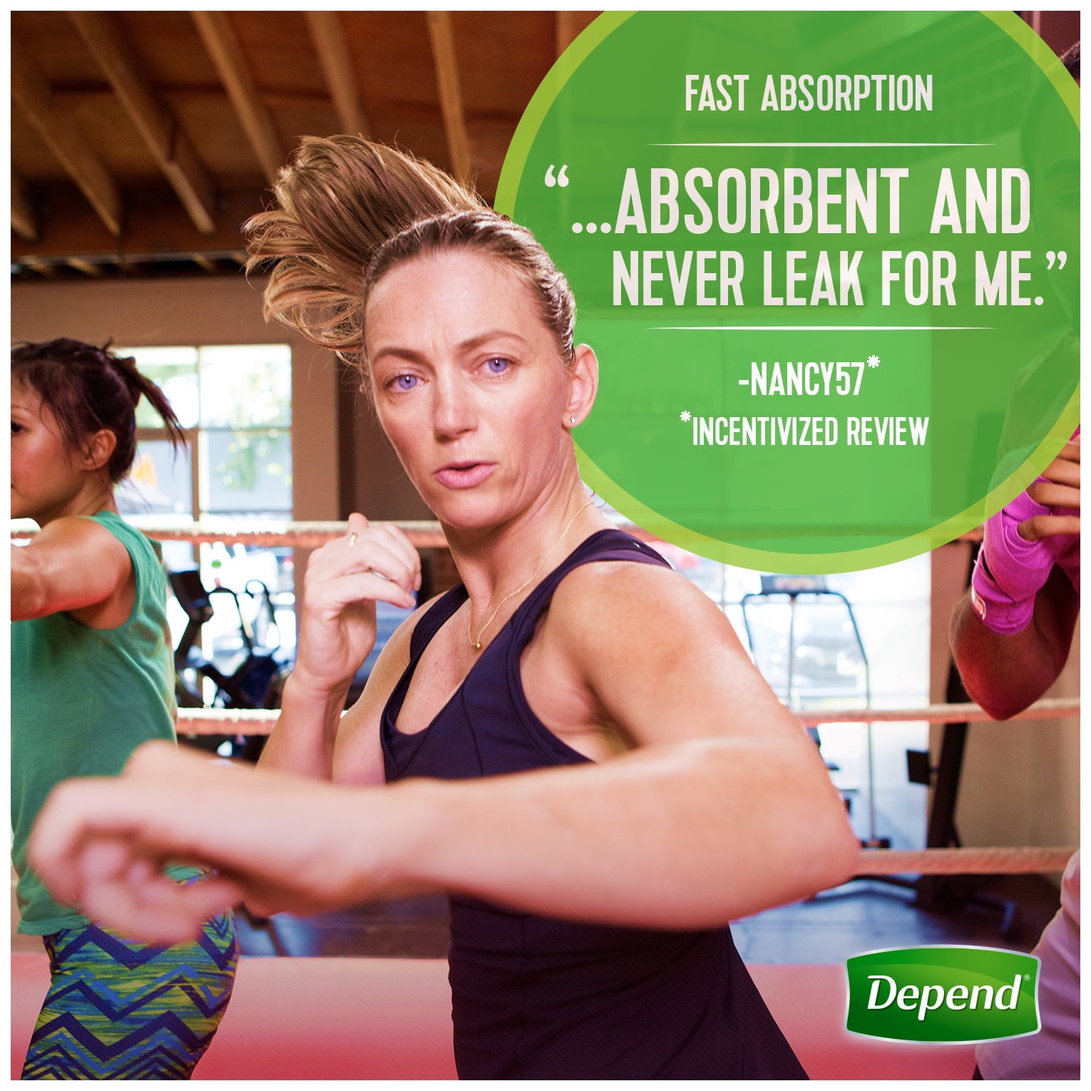 Depend FIT-FLEX Incontinence Underwear for Women, Maximum Absorbency, L, 38 Ct