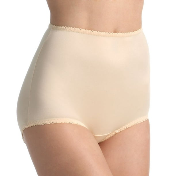 Rago Women's Rago 910 Light Control Smoothing Brief Panty (Beige 9X