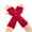 Red, variant on Women's Gloves Mittens Winter Warm And Fashionable Solid Color Knitted Fingerless Gloves For Men And Women,Women's Accessories Gloves Mittens