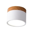 thumbnail image 2 of de tejado en superficie, luz de aluminio de 12 W, accesorio de lámpara de frío, moderno para comedor, cocina, Blanco Colco Lámpara de techo, 2 of 8
