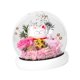 thumbnail image 4 of Estatua de , centros de mesa, flores artificiales, luz LED, rosa en cristal Rosado SOLEDAD Rosa simulada, 4 of 10