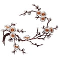 thumbnail image 2 of BESEW7 Iron On Cherry Blossom Embroidered Patches for Jeans Jacket Backpack Tote Bag Dress Applique Sew On Flower Decoration, 2 of 9