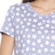 thumbnail image 4 of Conjunto Pijama Estrellas Para Mujer Short Blusa Gris gris GRA INCÃGNITA 660049, 4 of 5