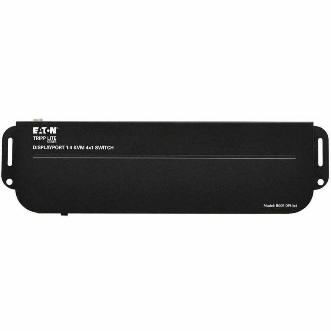 Tripp Lite by Eaton 4-Port DisplayPort/USB KVM Switch - 4K 60 Hz HDR HDCP 2.2 IR DP 1.4 USB Sharing - 4 Computer(s) - 1 Local User(s) - 4096 x 2160 - 8 x USB - 1 x HDMI - 5 x DisplayPort