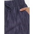 thumbnail image 4 of Time and Tru Women's Linen Blend Pull On Shorts, 3.5" Inseam, Sizes XS-XXXL, 4 of 5