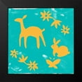 thumbnail image 2 of Studio W 15x15 Black Modern Framed Museum Art Print Titled - Otomi Tile II, 2 of 5