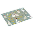 thumbnail image 2 of Bingfone Cute Farm Birds ,18" x 24"Dish Drying Mat for Kitchen Counter,Ultra Absorbent Microfiber, 2 of 9
