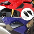 thumbnail image 3 of 2 Pieces Universal Motorcycle Winglets Deflectors Fairing ABS Accessory Aerodynamic Wing for for for for Black, 3 of 7