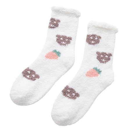 

Womens Fuzzy Socks Fleece Fluffy Cabin Plush Warm Sleep Soft Cozy Winter Slipper Socks for Daily Wear