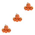 thumbnail image 2 of stanreset 8pcs/set Pumpkin For Decoration Realistic VersatilityFor Thanksgiving And Halloween Themes yellow 3Set, 2 of 6