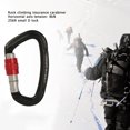 thumbnail image 3 of Hebilla Seguridad Aluminio Universal Carabiner Camping Outdoor Hammock Housphing Herramientas Montaña, 3 of 9