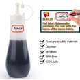 Condiment Squeeze Bottle Sauce Squeeze Squirt Bottle for Kitchen