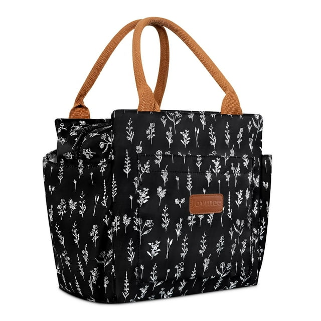 Bolsa Térmica Reutilizable Joymee para Almuerzo, Blanca, a Prueba de Fugas
