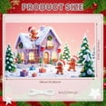 thumbnail image 2 of Gingerbread Man Christmas Banner Christmas Tree Holiday Display Gift Boxes Christmas Stockings Xmas Backdrop for Christmas Party Holiday Decoration Indoor Celebration, 2 of 9