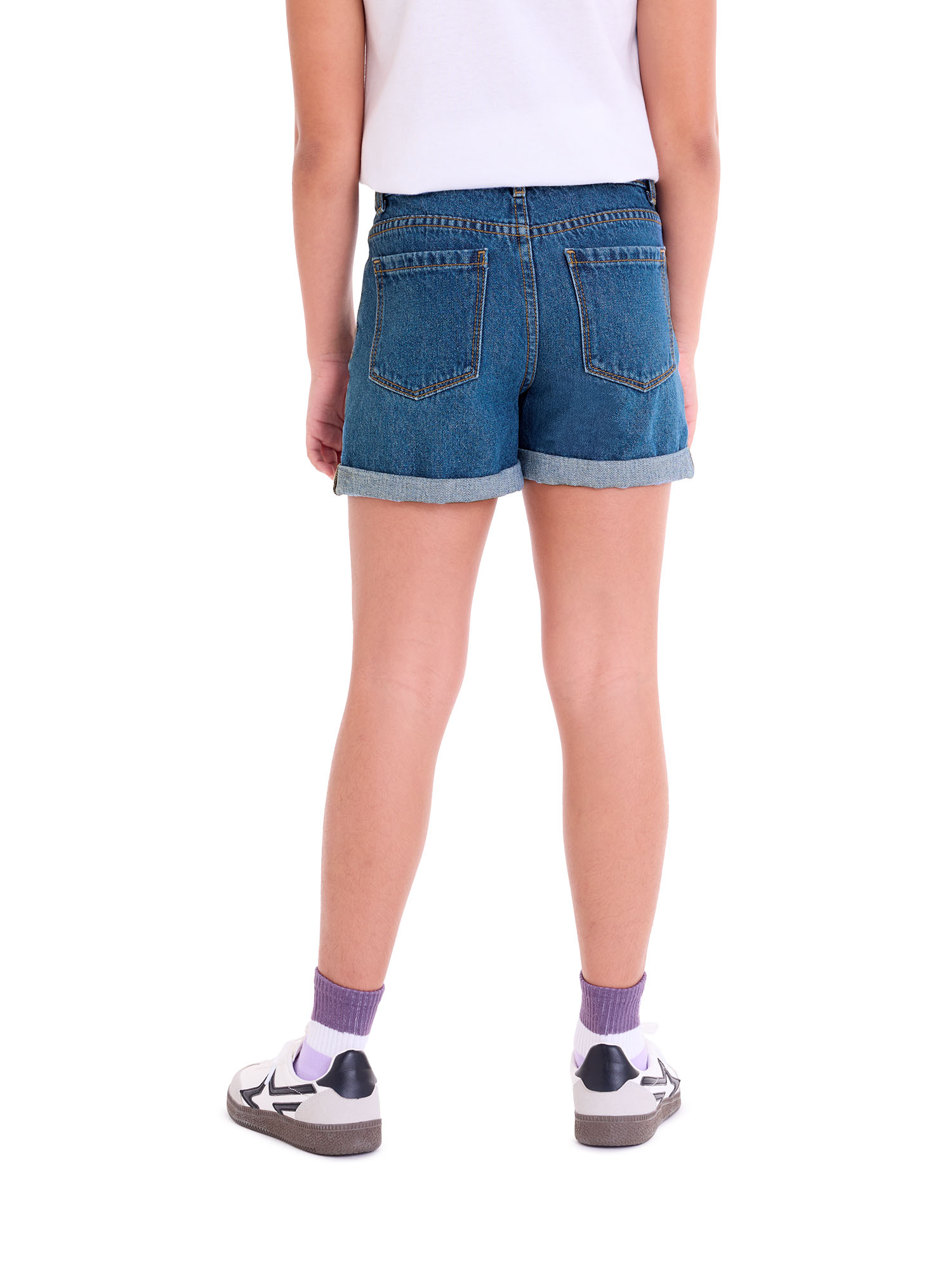 Jordache Girls High Rise Mom Short, Sizes 5-18