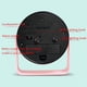 thumbnail image 4 of Small Metal Alarm Clock Quiet Desk Clock for Students for Room Desk A, 4 of 5