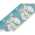 thumbnail image 5 of IBA Indianbeautifulart Blue Rabbit Animal Printed Ribbon Trim 9 Yards Velvet Fabric Laces For Crafts Sewing Accessories 4 Inches, 5 of 5