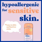 Dry Idea Advanced Dry Hypo Allergenic Clear Gel Antiperspirant And Deodorant, Unscented, 3 Oz..