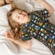 thumbnail image 5 of Fotbe Teeth Pijama Estampada de 2 Piezas para Niños – Ropa de Dormir de Manga Corta Cómoda para Niños y Niñas, Camiseta y Shorts de Algodón-Large, 5 of 6