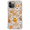 thumbnail image 1 of Hippie Smiley Faces Case for iPhone 12 Pro ,Aesthetic Art Design Pattern TPU Shock Proof Cover Case, 1 of 5