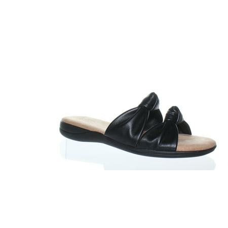 - LifeStride Womens Black Slides Size 7.5