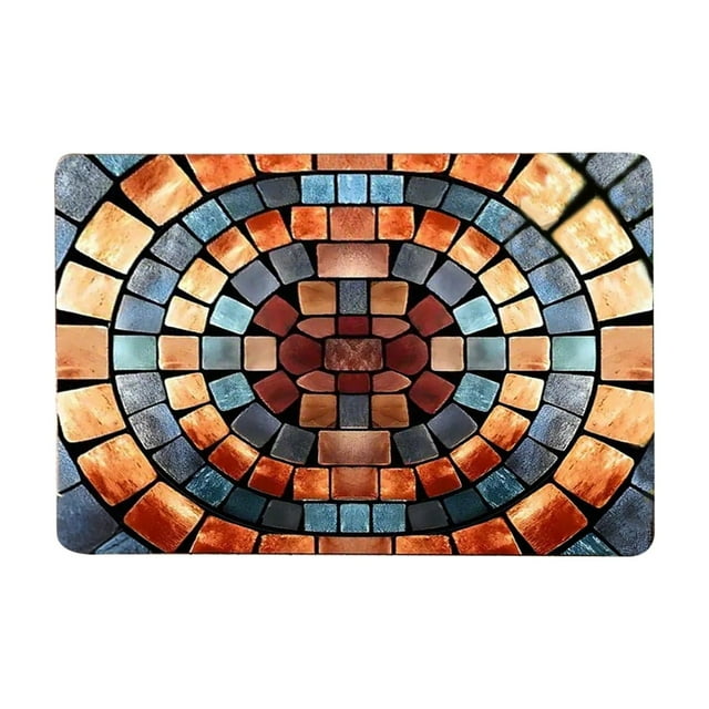3D Visual Carpet A40X60Cm, 3D Optical Rug Brick Bottomless Hole Design Non Area Rug for Living Room Bedroom Front Door Mat Playroom & Gameroom Floor Carpet Decor, a Carpet
