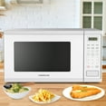 thumbnail image 3 of Farberware FMGZ11WHA 1.1 Cu. Ft. 1000-Watt Microwave Oven, White, 3 of 6