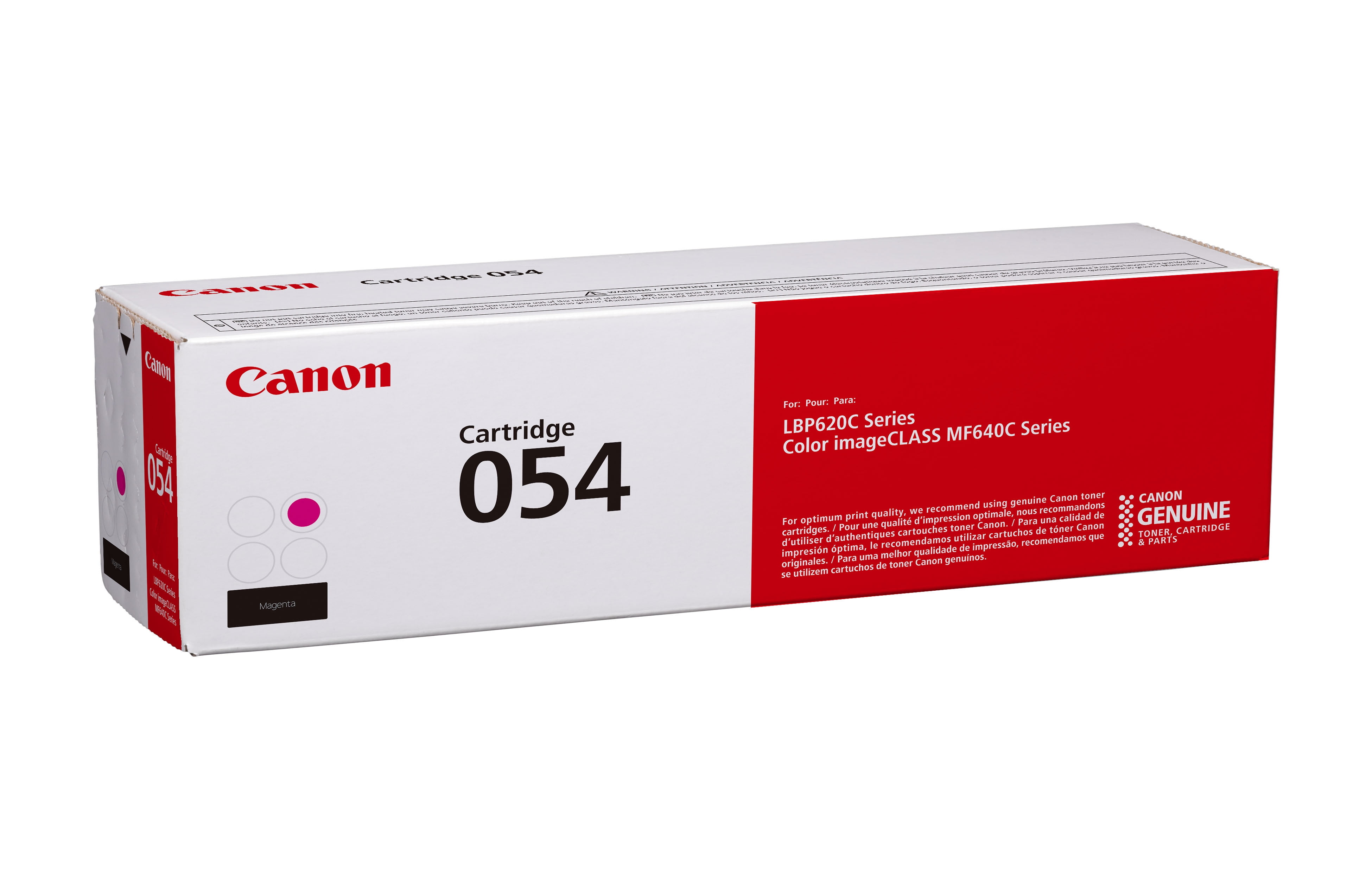 Canon Genuine 054 Complete 4-Color Toner Cartridge Set (CRG-054)