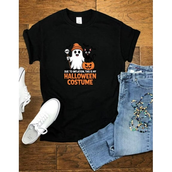 Halloween Costume Funny Spooky Holiday Season Unisex T-Shirt, up to size 5XL