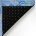 thumbnail image 3 of Addison Rugs Indoor/ Outdoor Surfside Seashells Washable Rug New Blue - 1'8" x 2'6", 3 of 7