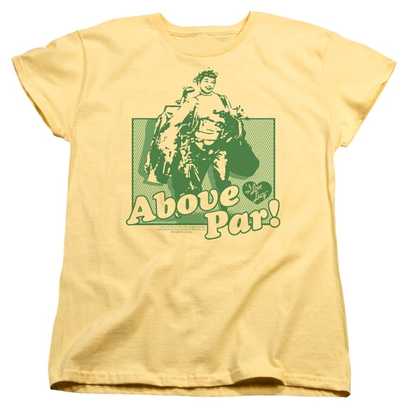 I Love Lucy Above Par S/S Women's T-Shirt Banana