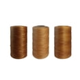 thumbnail image 1 of EeaseCA 3 Pcs Fil Ciré pour Couture de Cuir 0.8mm Cordon de Couture à la Main Outils de Bricolage en Cuir Ligne Cirée Plate Spéciale (260m, Couleur Aléatoire), 1 of 7